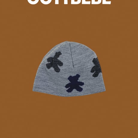 oottbebe/33. bear ( vintage beanie S(1-3Y)-M(4-6Y)