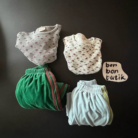 bonbonbutik/28. waffle flower T-shirt JS-JM