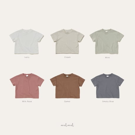 melmel/21. Loose Half T XXS-XL