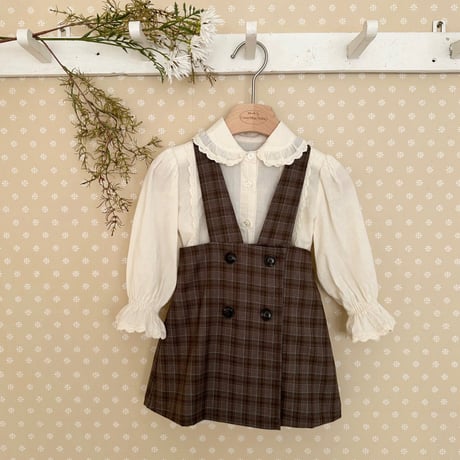 monbebe/5. pepe lace blouse S(1-2Y)-XL(7-8Y)