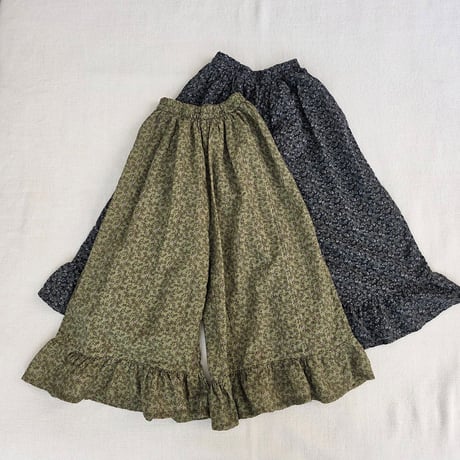 monatelier/1. flora fril ] pants S-2XL