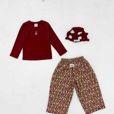 yogurtmansion/6. flower pants JS-JM
