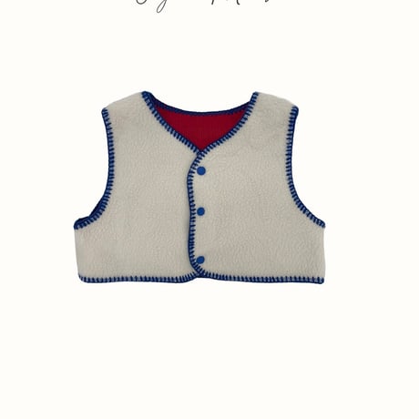yogurtmansion/66. both sides vest JS-JM
