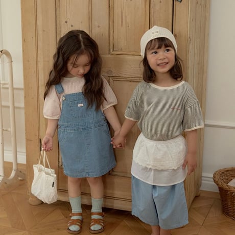 lindo/49. denim overalls one-piece XS-XL