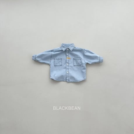 blackbean/50. matin denim shirt S-XL