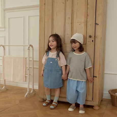 lindo/49. denim overalls one-piece XS-XL