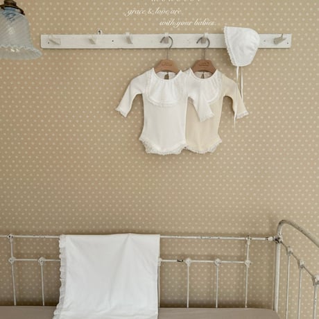 monbebe/35. bebe lace bonnet FREE(0-12M)