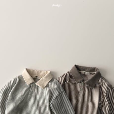 amigo/49. collar T-shirt XS-XL