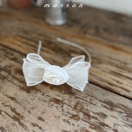 marron/4. rose hair band FREE