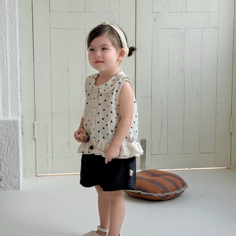 aiai/21. lovely dot updown set S(6M-2Y)-XL(4-5Y)