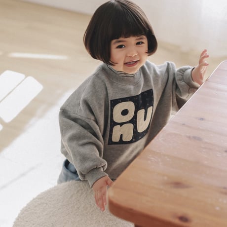 onu/22. onu patch man-to-man BABY(12M)-XL(6-7Y)