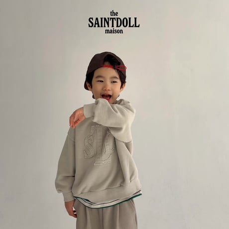 saintdoll/44. embroidery pig man-to-man ADULT