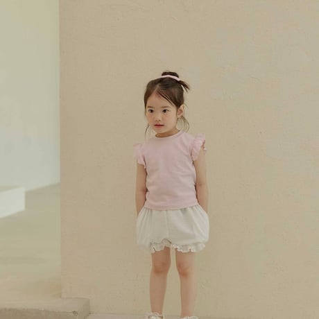 melikey/115. macaron fril T-shirt JS-JM