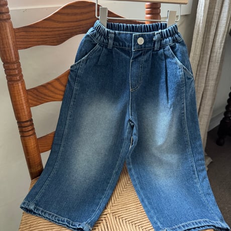 momoann/22. pleated denim 5-13