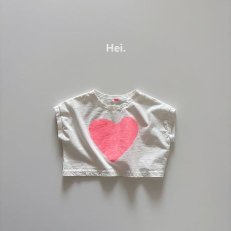 hei/14. heart T-shirt XS-XL
