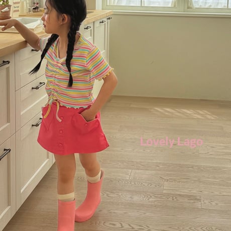lago/28. heart flower pants S-JS