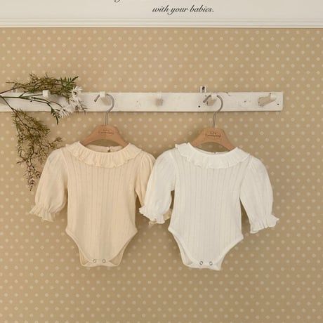 monbebe/10. harmony fril suit S(3-6M)-L(12-24M)