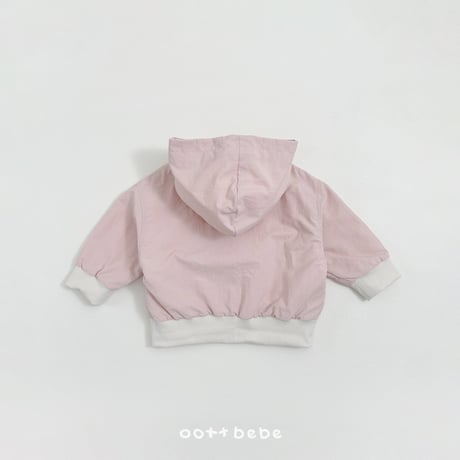 oottbebe/59. teddy hood windbreaker XS(1-2Y)-XL(6-7Y)