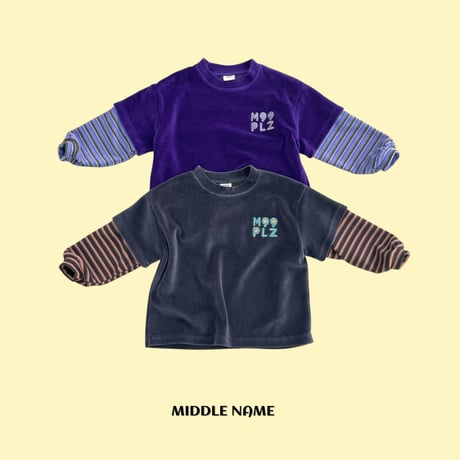 middlename/27. bello rayerd T-shirt S-XL