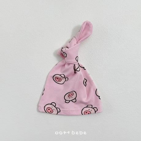 oottbebe/46. happy friends suit bonnet set S(0-6M)-M(6-12M)