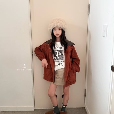 comma/30. collar jacket 160-170
