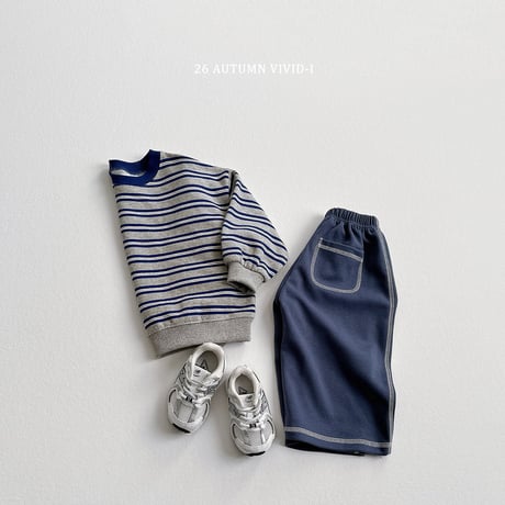 vividi/100. multi two color dangara man-to-man JS-JM