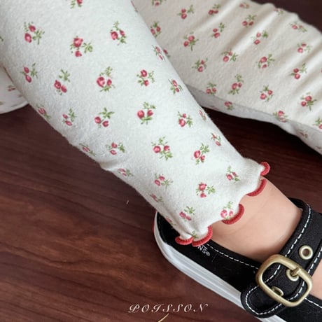 poisson/5. flower songe leggings S-XL