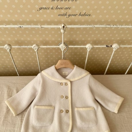 monbebe/13. hand made jacket S(1-2Y)-L(6-8Y)