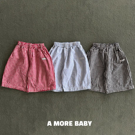 amore/58. checks pants 12M-18M