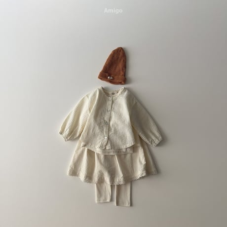 amigo/35. shushu shirring skirt XS-XL