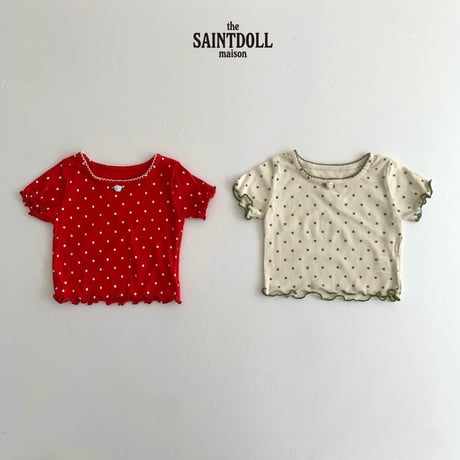 saintdoll/21. dot square T-shirt S-XL