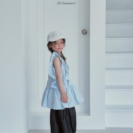 mollybin/30. bubble fril one-piece XS-XL