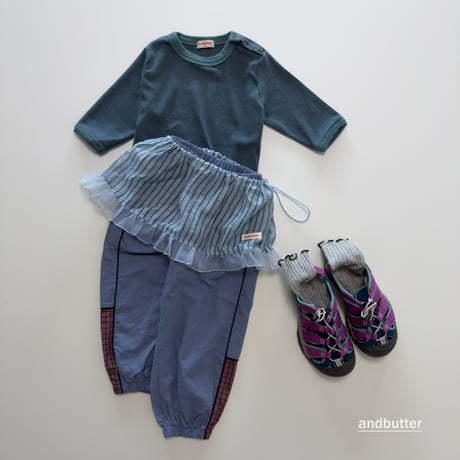 andbutter/29. Snap 3/4T-Shirt S-XL