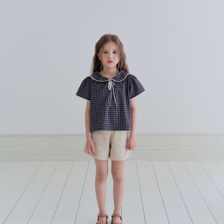 bellot/30. loe check blouse JS-JM