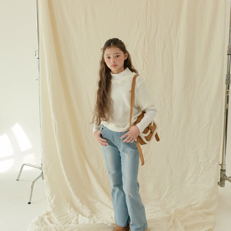 sm2/16. stretchy gimo span denim boots cut 9-17