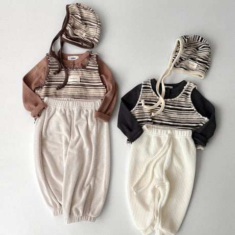 onu/37. knit vest BABY(12M)-XL(6-7Y)