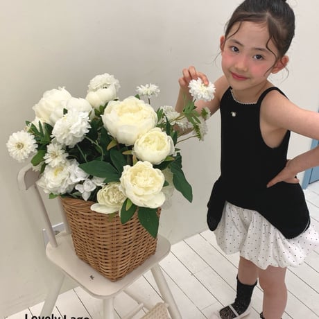 lago/20. flower cardigan S-JS