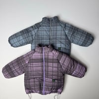 andbutter/57. Mode Check Padded Jacket JS-JM