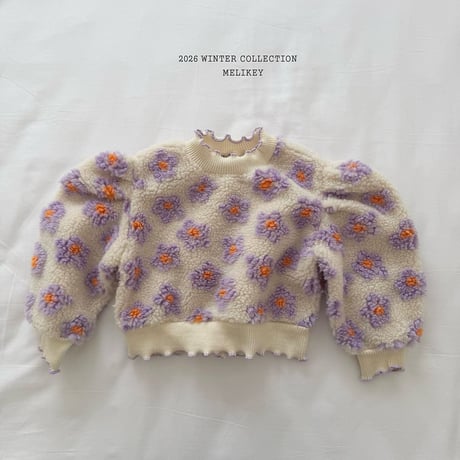 melikey/28. flower mongle nalnal man-to-man JS-JM