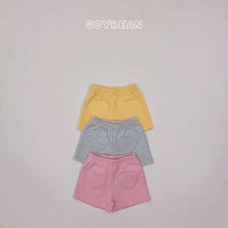 soybean/16. plan ) heart 3bu pants XS-XL