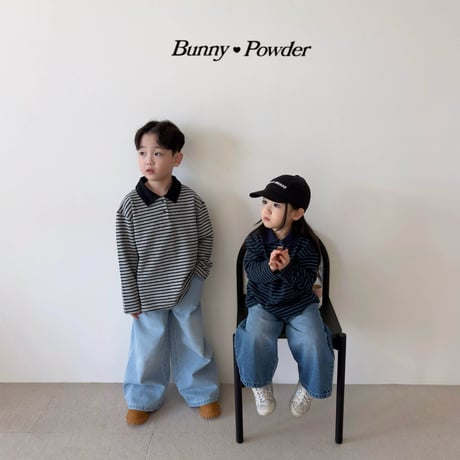 bunnypowder/11. mark collar T-shirt 2XL-4XL