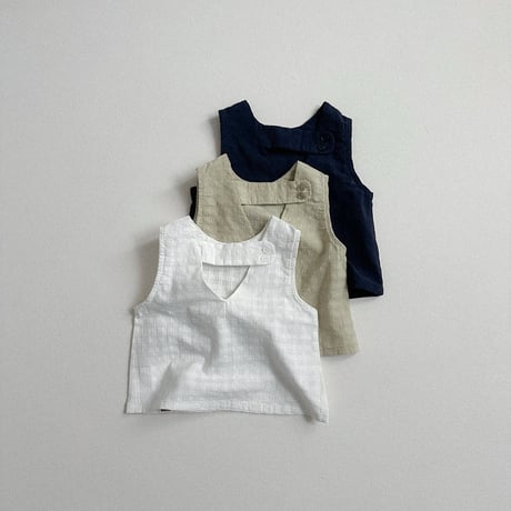 minirobe/19. Oha Sleeveless Blouse  S-XL