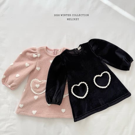 melikey/89. heart one-piece XS-XL