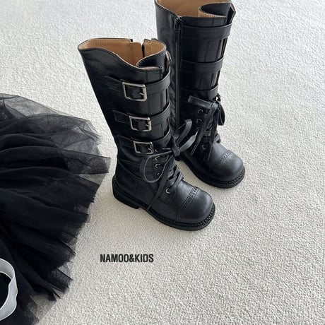 namoo/42. love burkle strap long boots 150-220