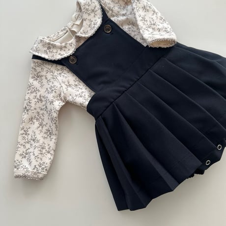 monbebe/32. print collar suit S(3-6M)-L(12-24M)