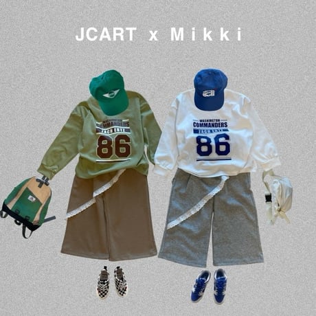 mikki/45. oblique lace pants ADULT