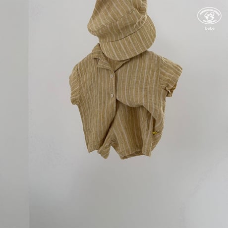 gou/171. B- linen shirt 2(6-12M)-3(12-18M)
