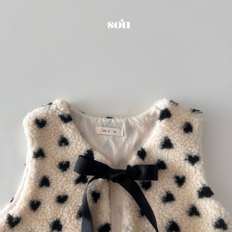 sou/3. heart dumble vest 12M-M