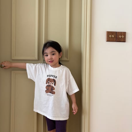 pepper/2. wang wang T-shirt ADULT