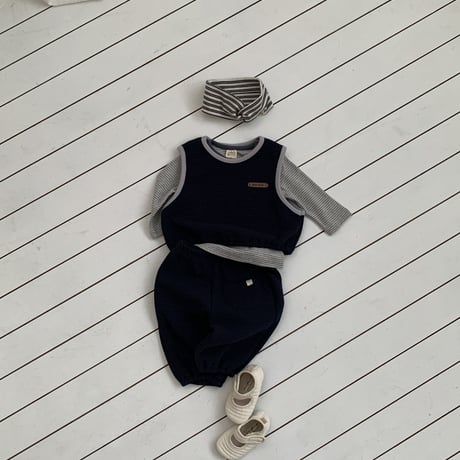 bebeholic/12. soboru vest set S-L